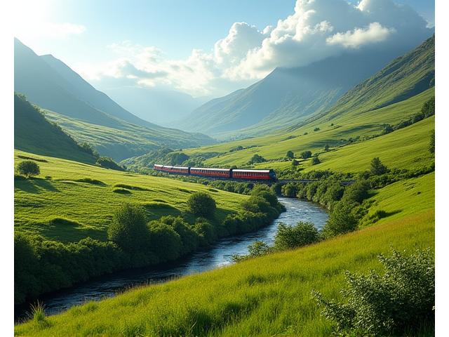 Scenic Irish Rail Journey